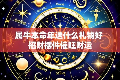属牛本命年送什么礼物好 招财摆件催旺财运