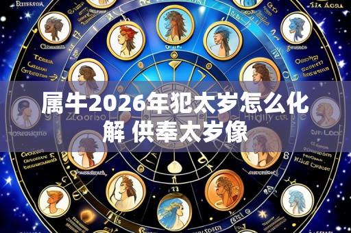 属牛2026年犯太岁怎么化解 供奉太岁像