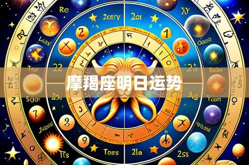摩羯座明日运势