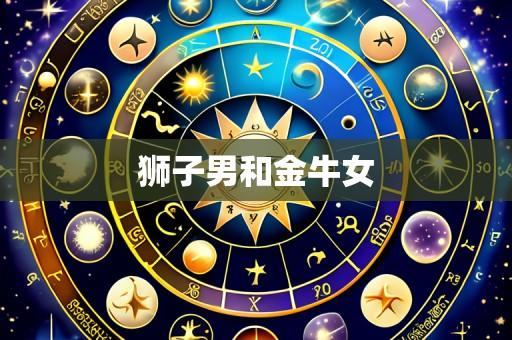 狮子男和金牛女