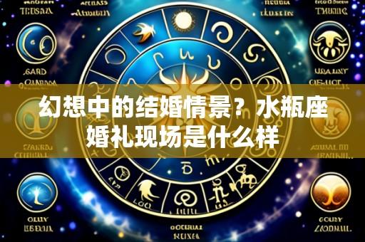 幻想中的结婚情景?水瓶座婚礼现场是什么样
