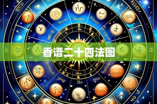 香谱二十四法图