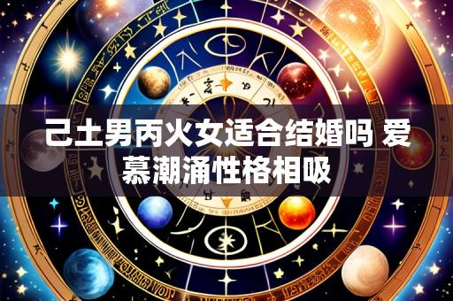 己土男丙火女适合结婚吗 爱慕潮涌性格相吸