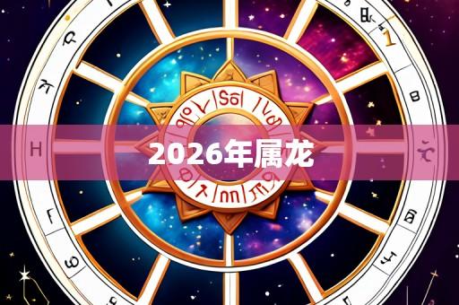 2026年属龙