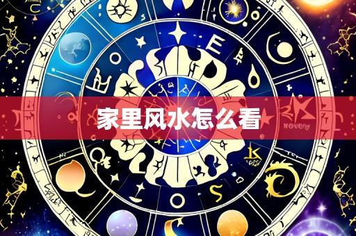 家里风水怎么看