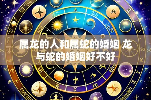 属龙的人和属蛇的婚姻 龙与蛇的婚姻好不好