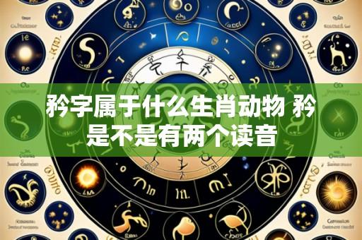 矜字属于什么生肖动物 矜是不是有两个读音