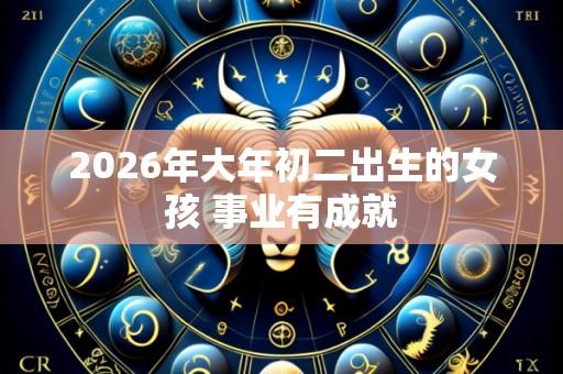 2026年大年初二出生的女孩 事业有成就