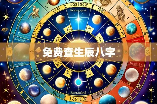 免费查生辰八字