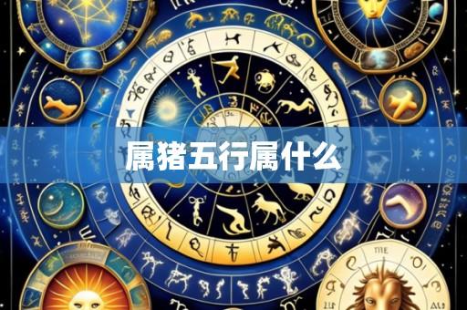 属猪五行属什么