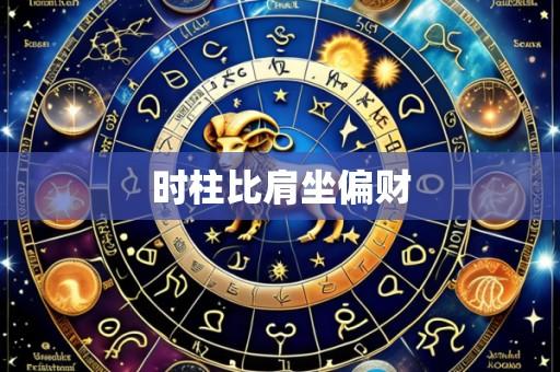 时柱比肩坐偏财