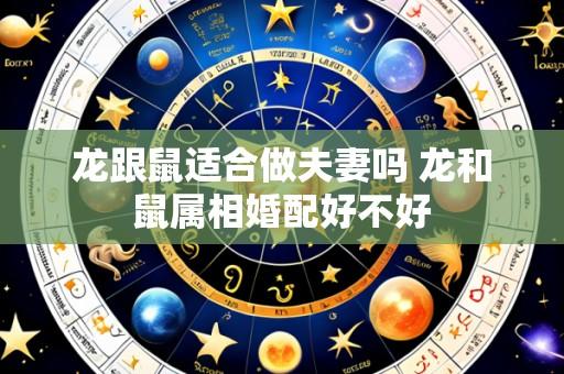 龙跟鼠适合做夫妻吗 龙和鼠属相婚配好不好