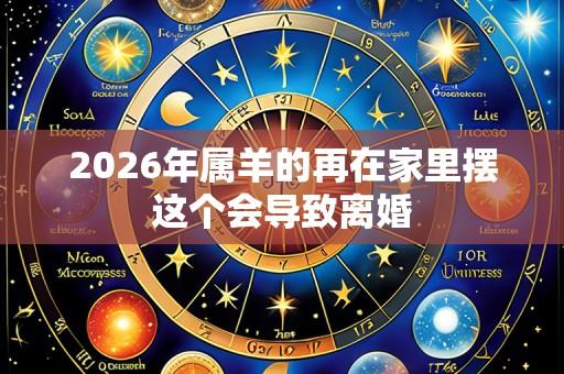 2026年属羊的再在家里摆这个会导致离婚