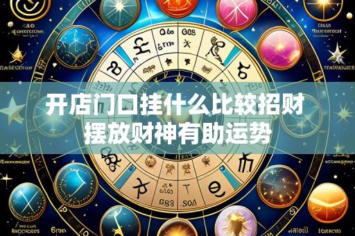 开店门口挂什么比较招财 摆放财神有助运势