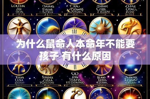 为什么鼠命人本命年不能要孩子 有什么原因
