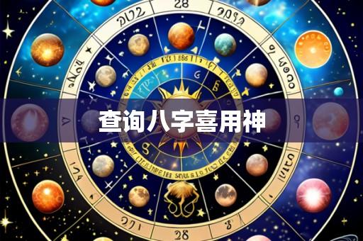 查询八字喜用神
