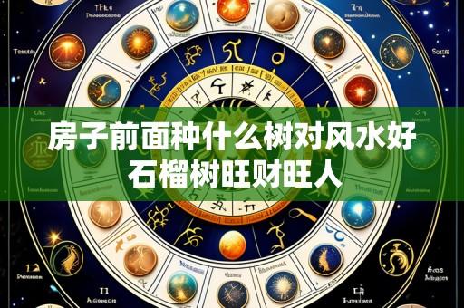 房子前面种什么树对风水好 石榴树旺财旺人