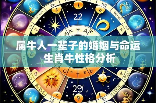 属牛人一辈子的婚姻与命运 生肖牛性格分析