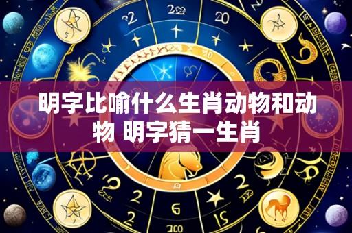明字比喻什么生肖动物和动物 明字猜一生肖
