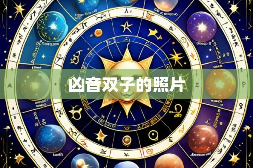 凶音双子的照片