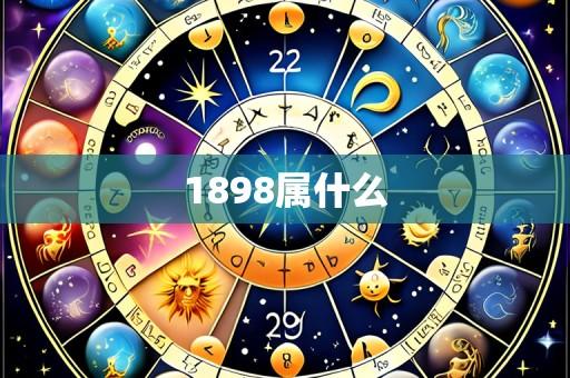 1898属什么