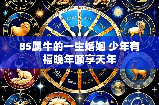 85属牛的一生婚姻 少年有福晚年颐享天年