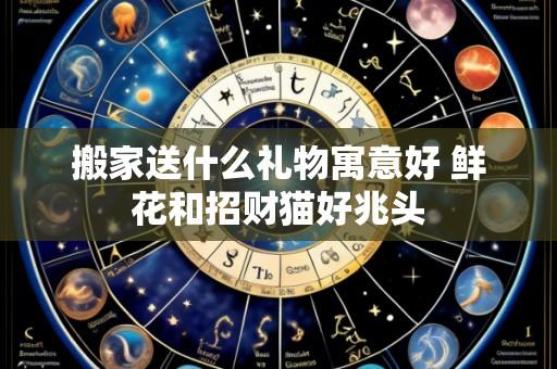 搬家送什么礼物寓意好 鲜花和招财猫好兆头