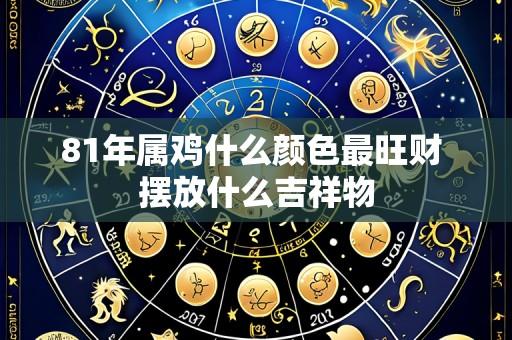81年属鸡什么颜色最旺财 摆放什么吉祥物