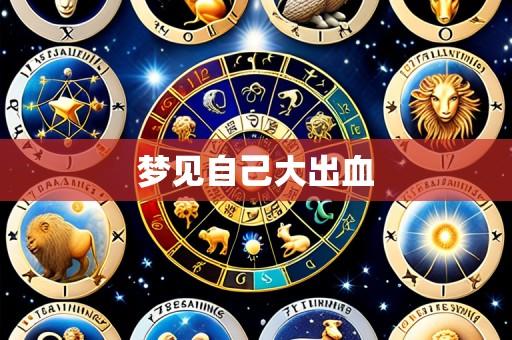 梦见自己大出血