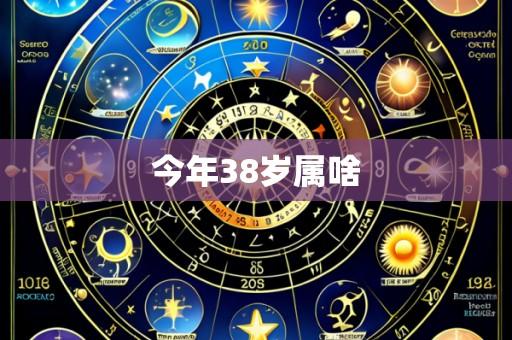 今年38岁属啥