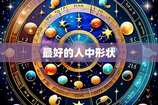 最好的人中形状