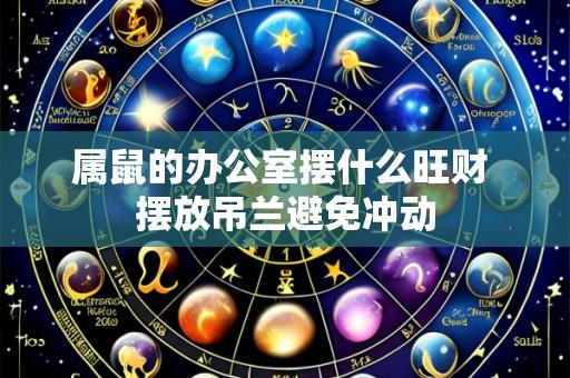 属鼠的办公室摆什么旺财 摆放吊兰避免冲动