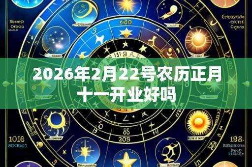2026年2月22号农历正月十一开业好吗