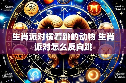 生肖派对横着跳的动物 生肖派对怎么反向跳