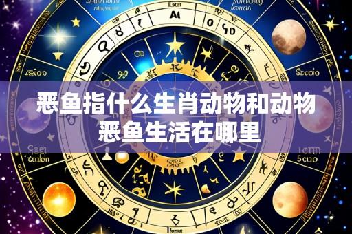 恶鱼指什么生肖动物和动物 恶鱼生活在哪里