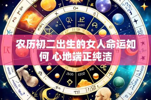 农历初二出生的女人命运如何 心地端正纯洁