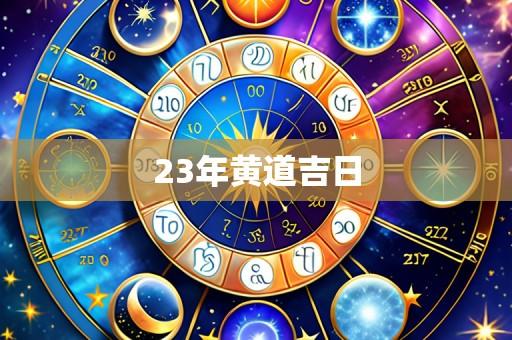 23年黄道吉日