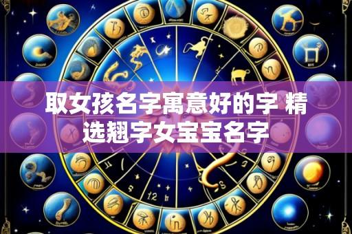取女孩名字寓意好的字 精选翘字女宝宝名字