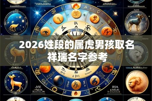 2026姓段的属虎男孩取名 祥瑞名字参考
