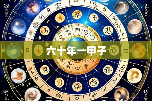六十年一甲子