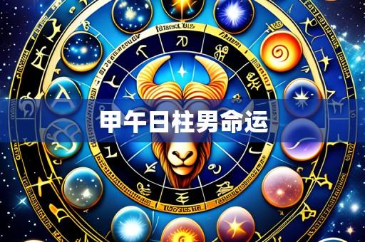 甲午日柱男命运