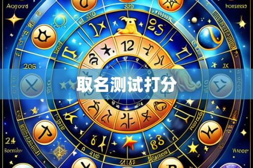 取名测试打分