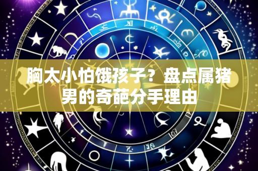 胸太小怕饿孩子？盘点属猪男的奇葩分手理由