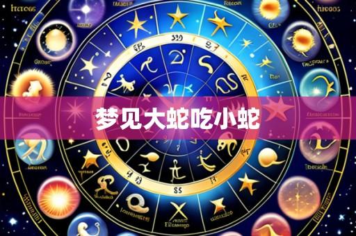梦见大蛇吃小蛇