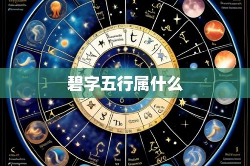 碧字五行属什么