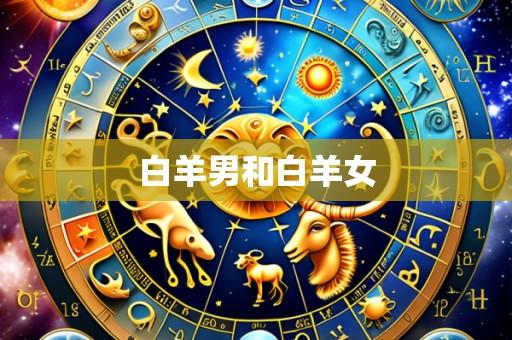 白羊男和白羊女