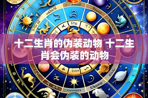 十二生肖的伪装动物 十二生肖会伪装的动物