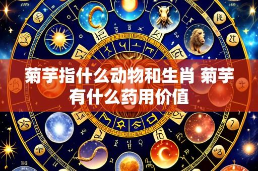 菊芋指什么动物和生肖 菊芋有什么药用价值
