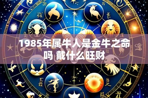 1985年属牛人是金牛之命吗 戴什么旺财