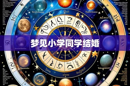 梦见小学同学结婚